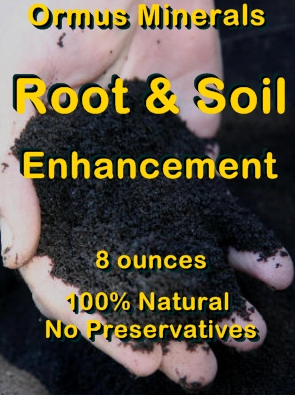 Ormus Minerals -ROOT and SOIL Enhancement (Concentrate)