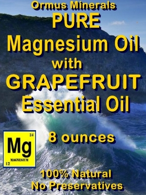 Ormus Minerals Pure Magnesium Oil with Grapefruit E O